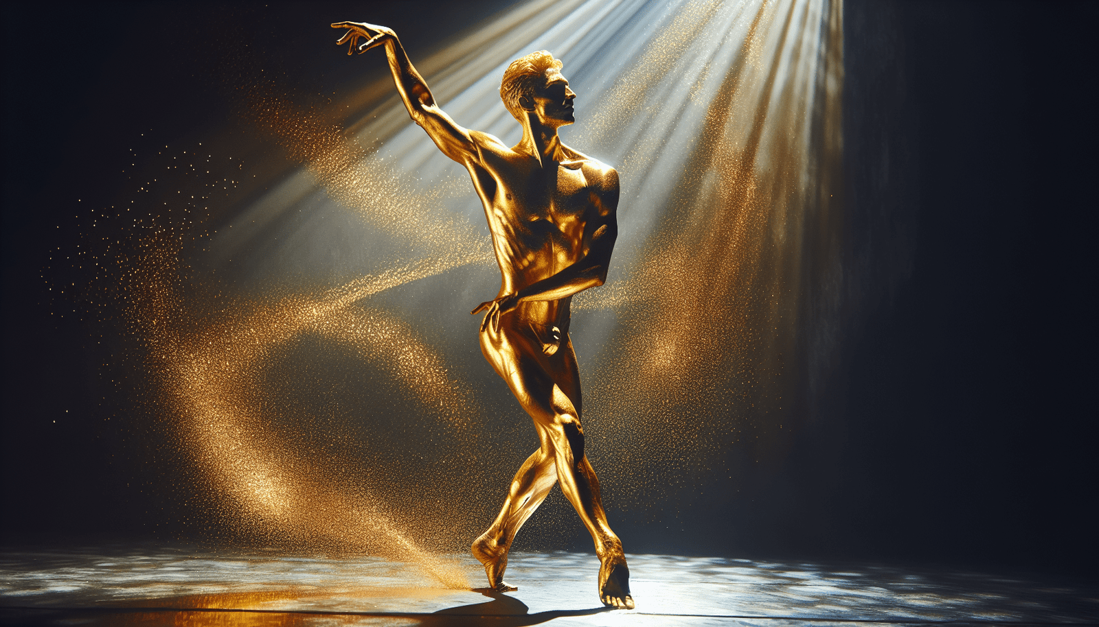 Gold As A Medium In Contemporary Dance And Performance