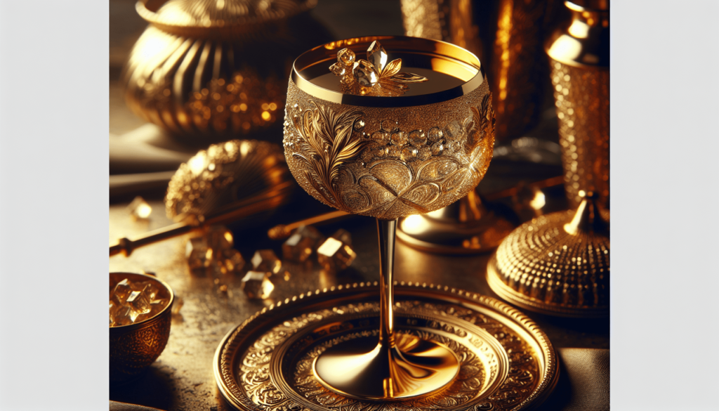 The Art Of Crafting Gold-infused Beverages